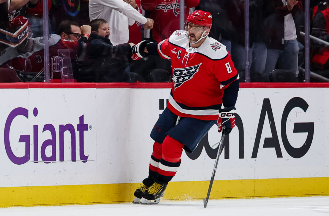 Александр Овечкин забил во втором матче кряду. Фото: НХЛ