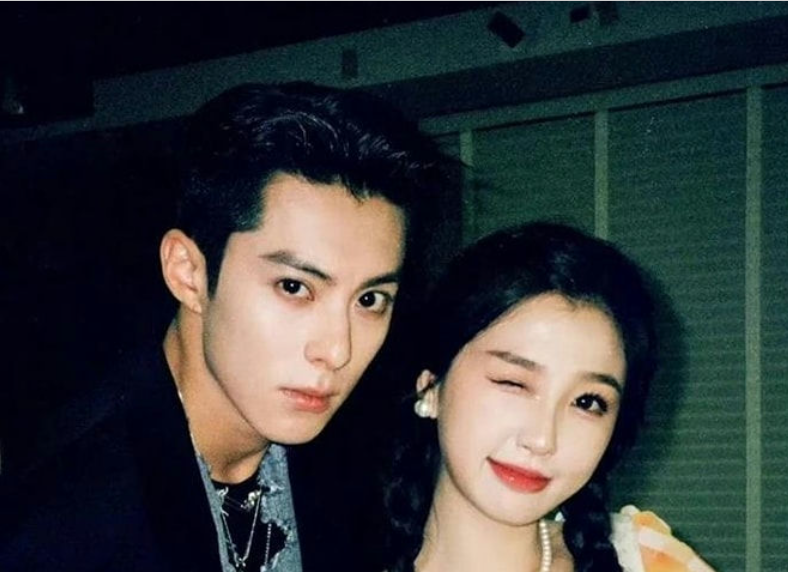 Китайский актер Дилан Ван (Ван Хэ Ди) и актриса Эстер Ю.