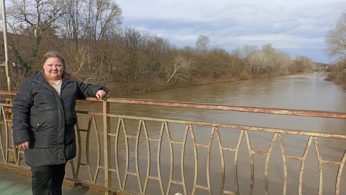 мост через реку Псекупс