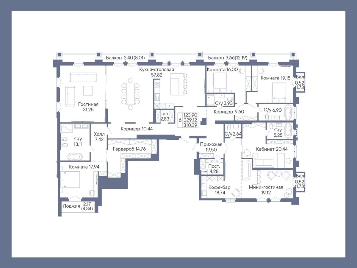    В данный момент на сайте ЖК есть и более дорогие объекты   ЖК «Собрания» / Сайт dom-sobranie.ru