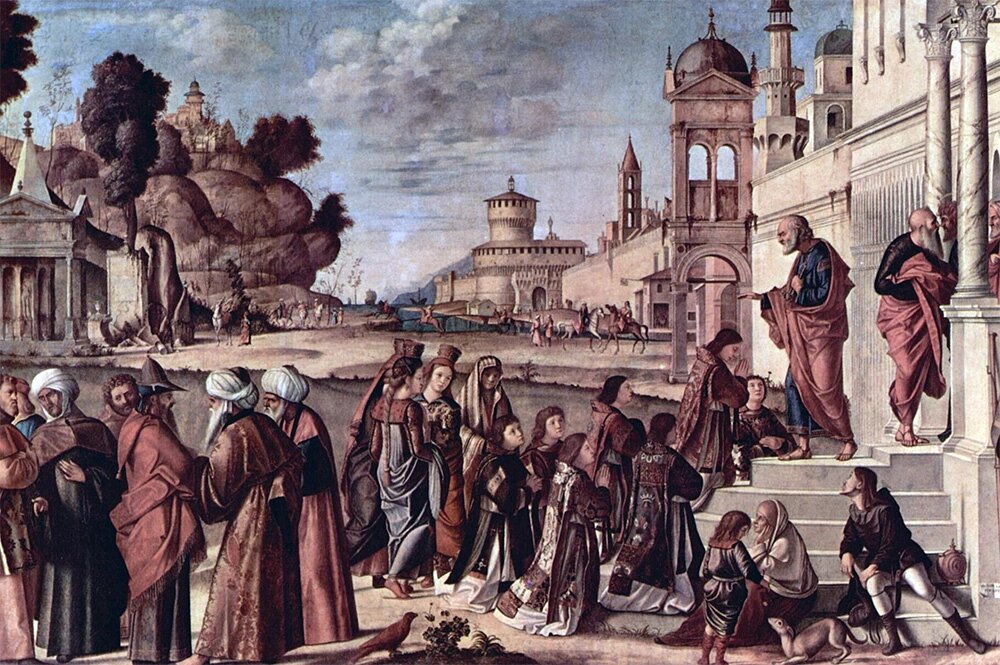    «Рукоположение святого Стефана» — картина венецианского художника Витторе Карпаччо (около 1465–около 1526). Фото: wikipedia.org