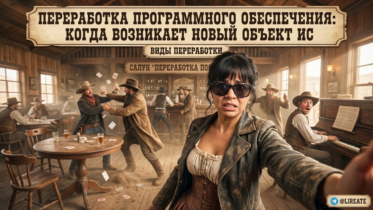    Виды переработки программного обеспечения и новые объекты информационных систем Лирейт