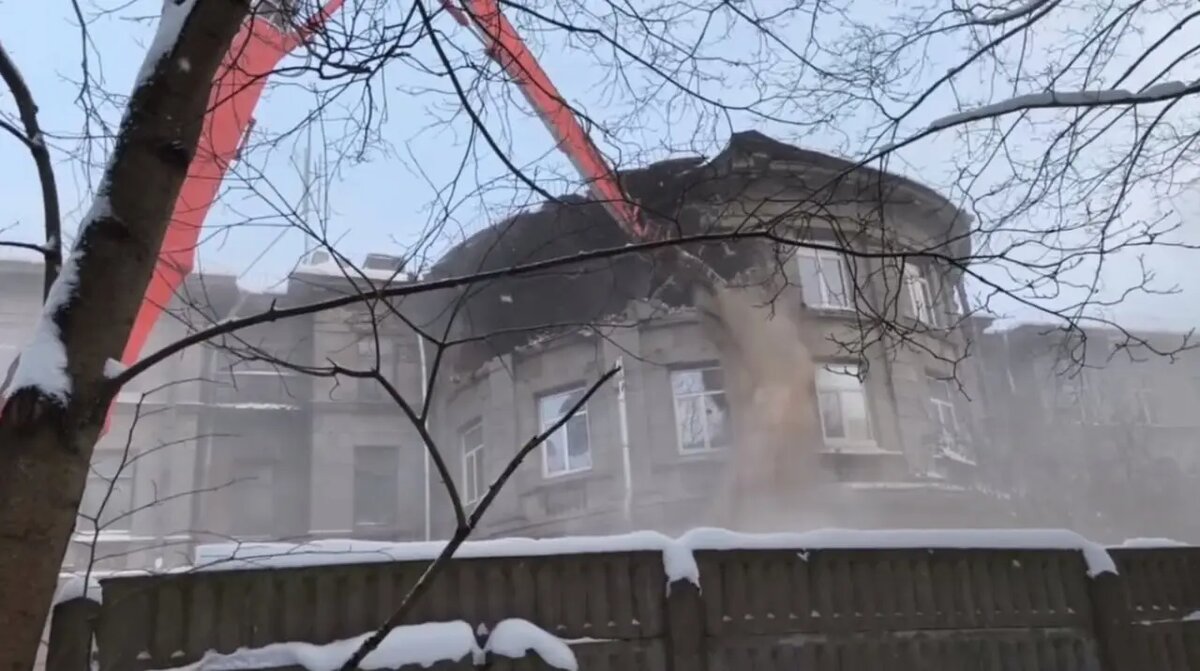    Фото: скриншот из видео в телеграм-канале SOS СПб СНОС.