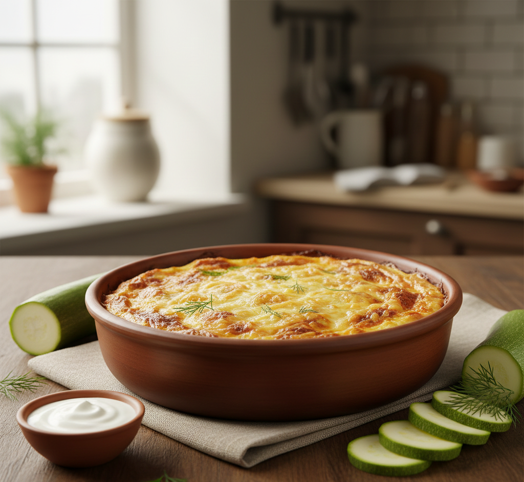 Кабачковая запеканка