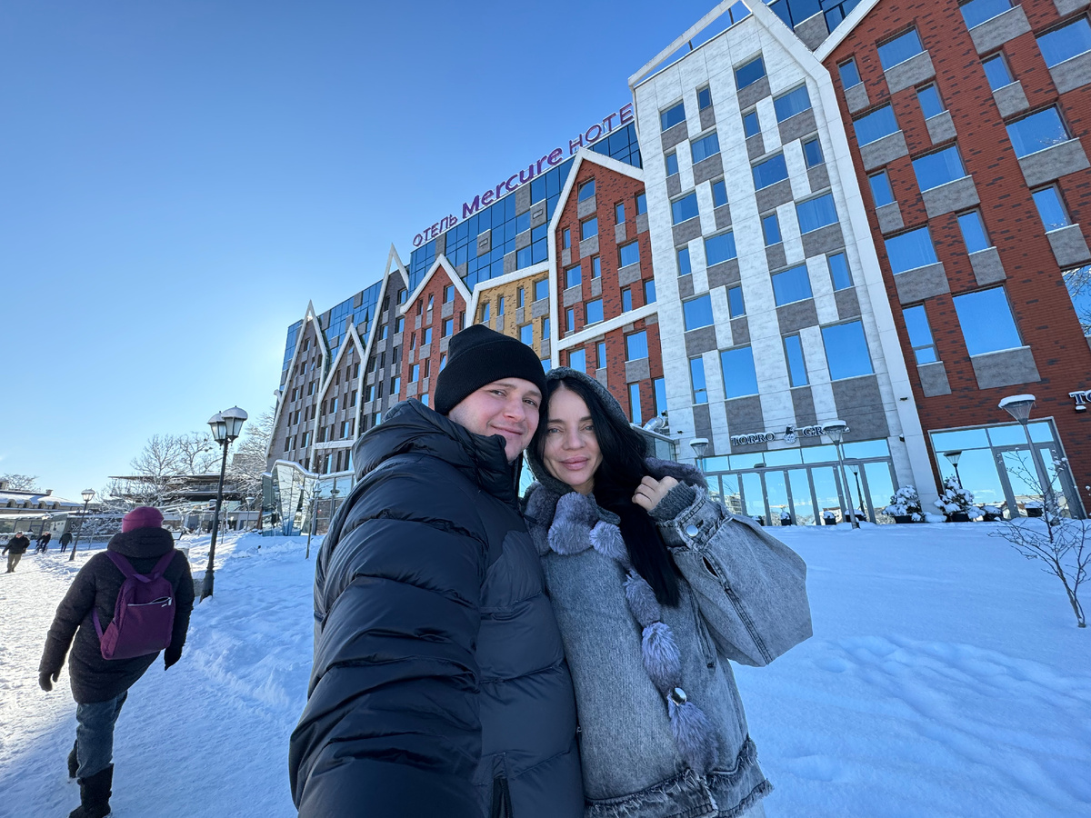 Mercure Калининград Центр 4 зимой