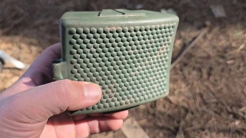    Финская мина. Фото: Личный архив.