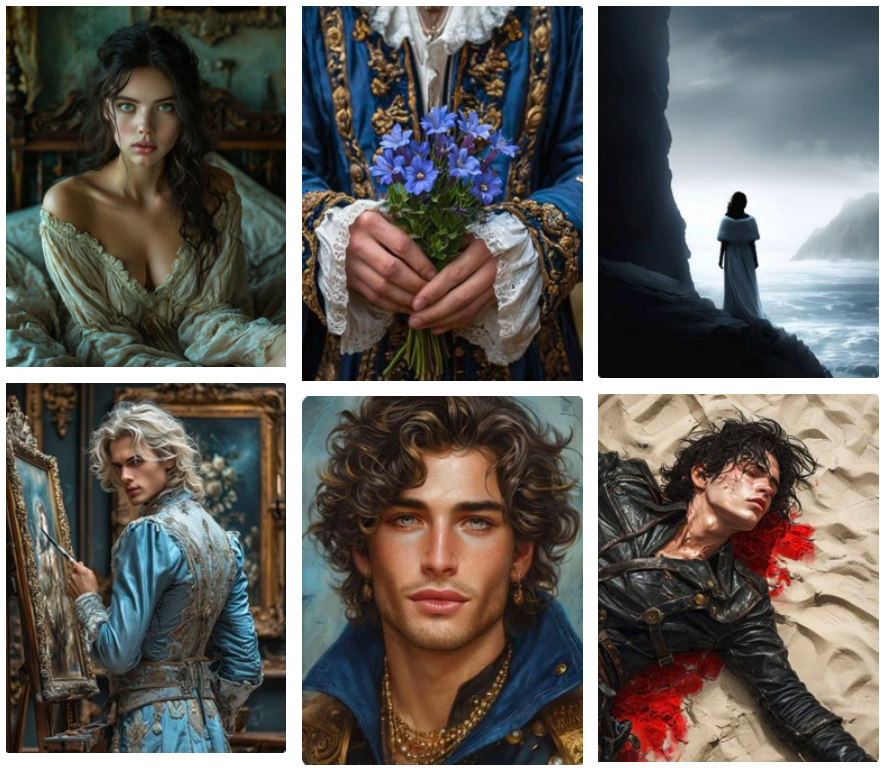 Иллюстрации автора, выполненные нейросетью Шедеврум