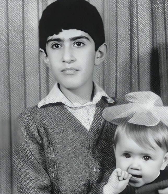 Николай Цискаридзе в детстве.