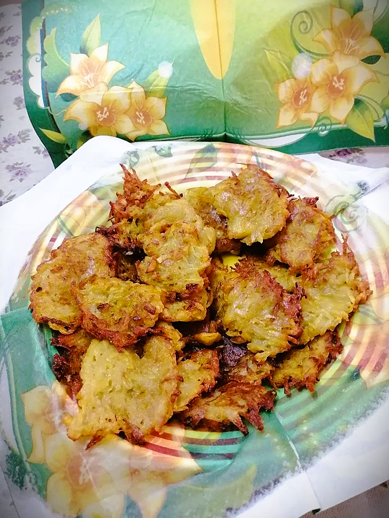 Вот такие драники получились вчера на кулинарии. Фото автора 