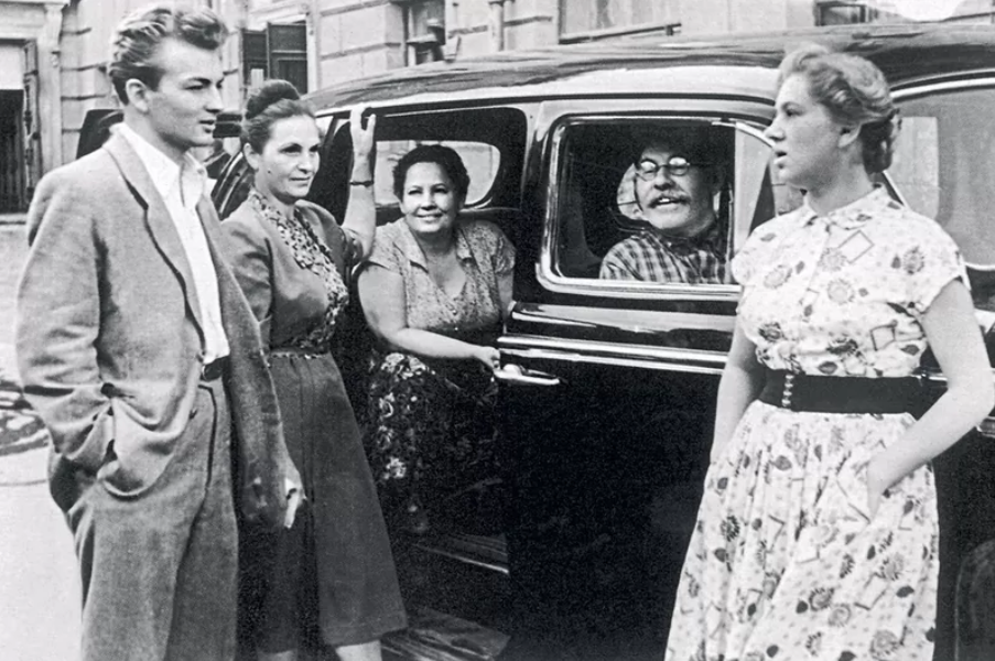 Михаил Державин и Инна Ульянова