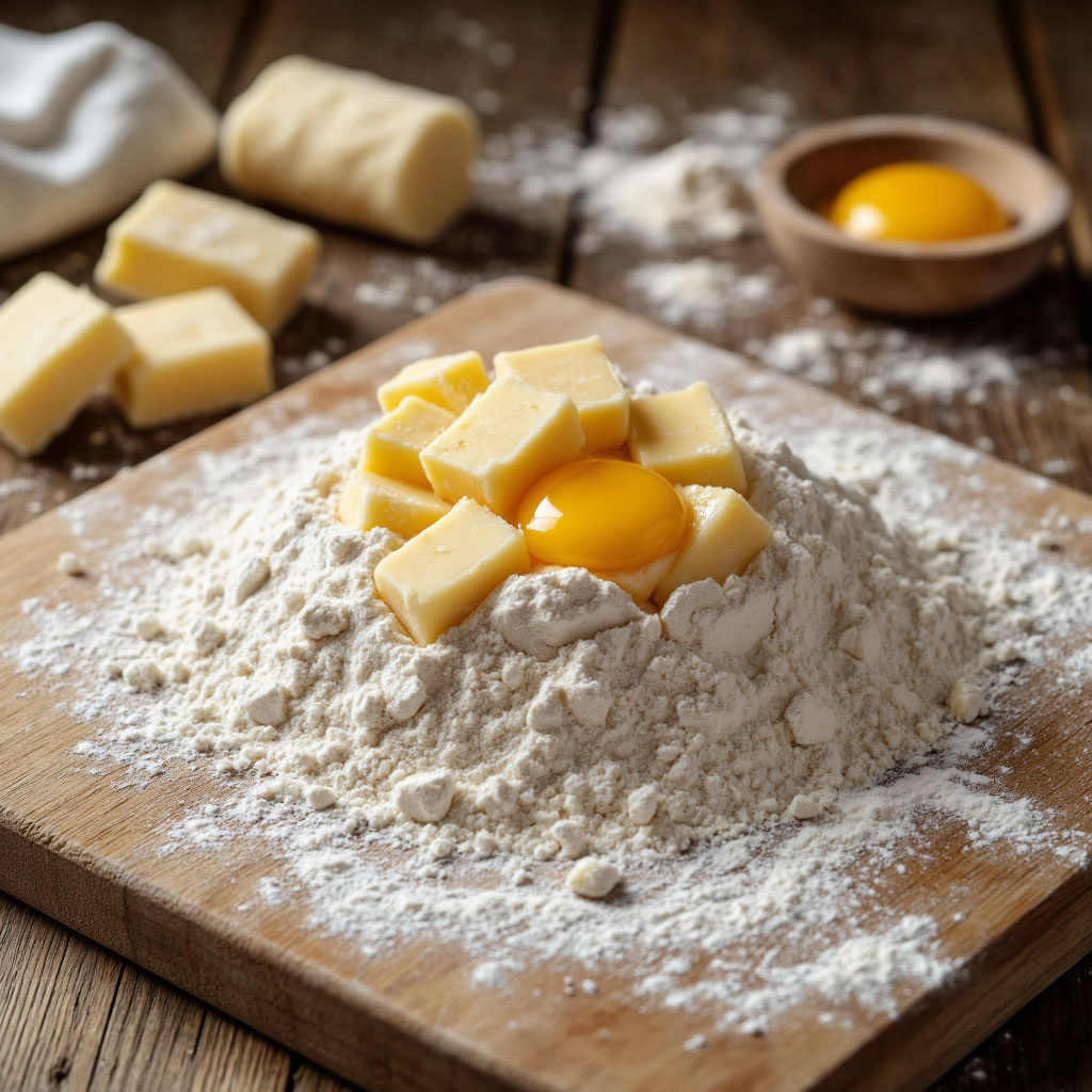 ✨Песочное тесто: классический рецепт для идеальной выпечки✨ 