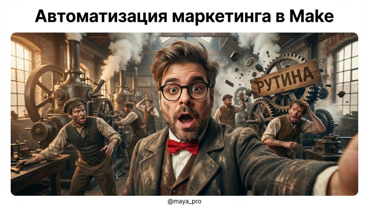    Автоматизация маркетинга в Make Артур Хорошев