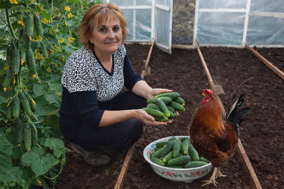 Петушок РЫЖОК  помагает.👍👍👍🙂🙂🙂