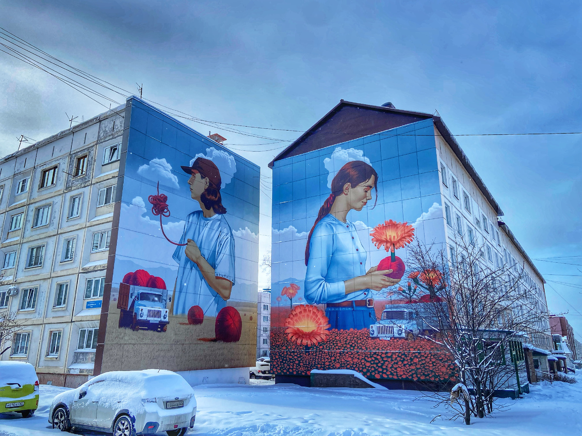 Коллекция муралов