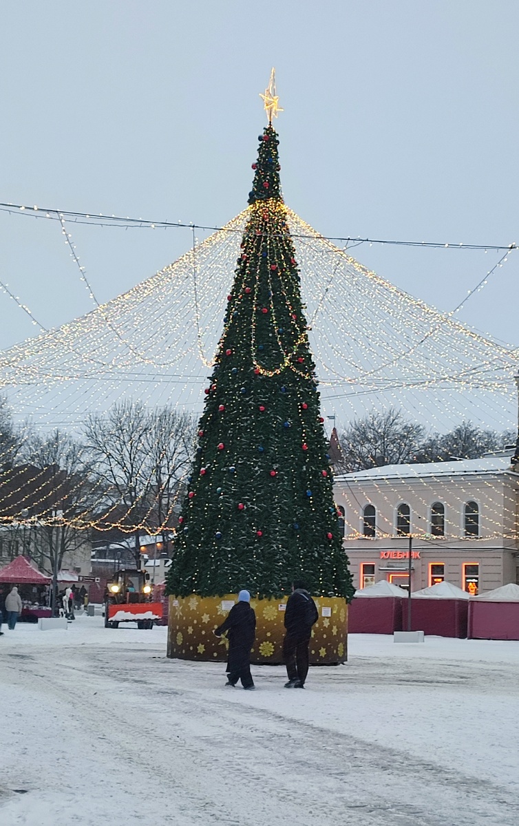Главная ёлка на городской площади
