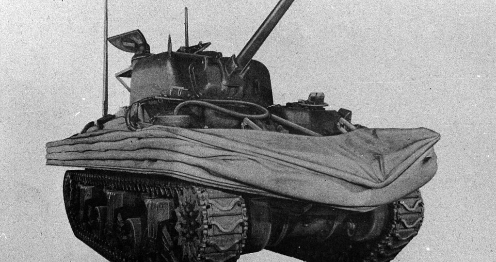 Амфибийная танковая раскладушка Николаса Штраусслера