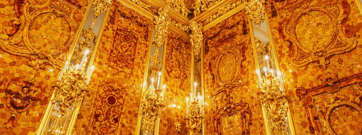 Янтарная комната в Екатерининском дворце