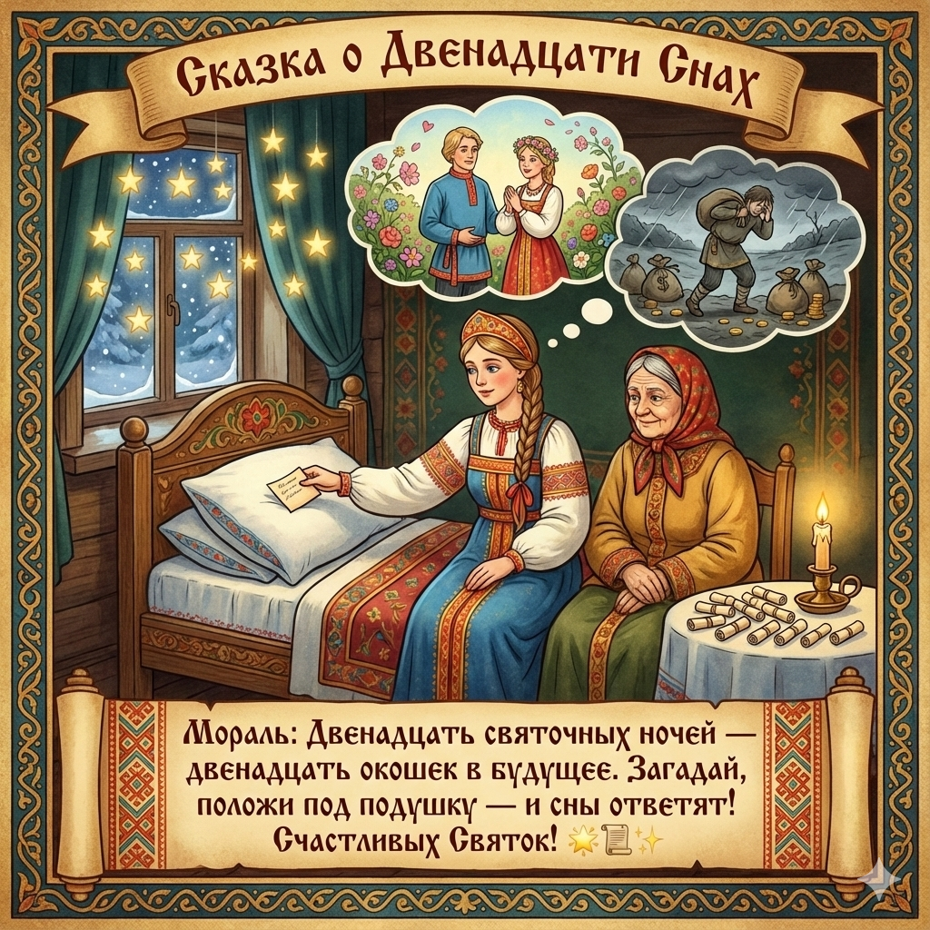 Сказка о Двенадцати Снах