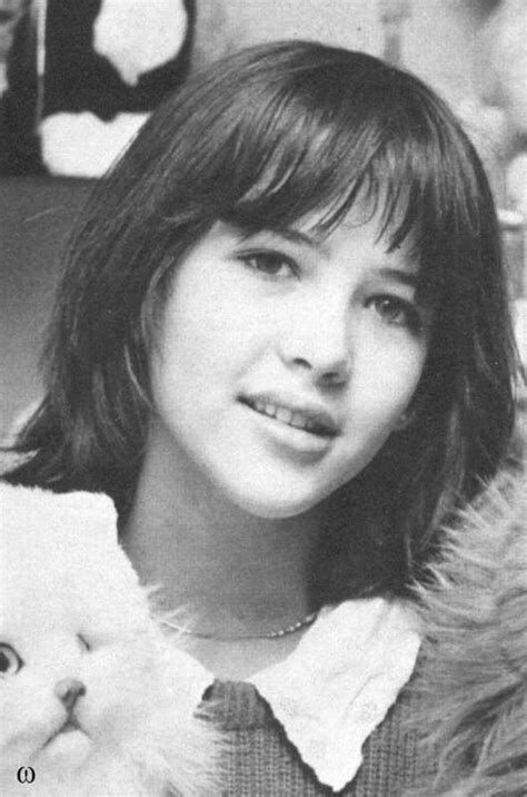 Софи Марсо в детстве. 