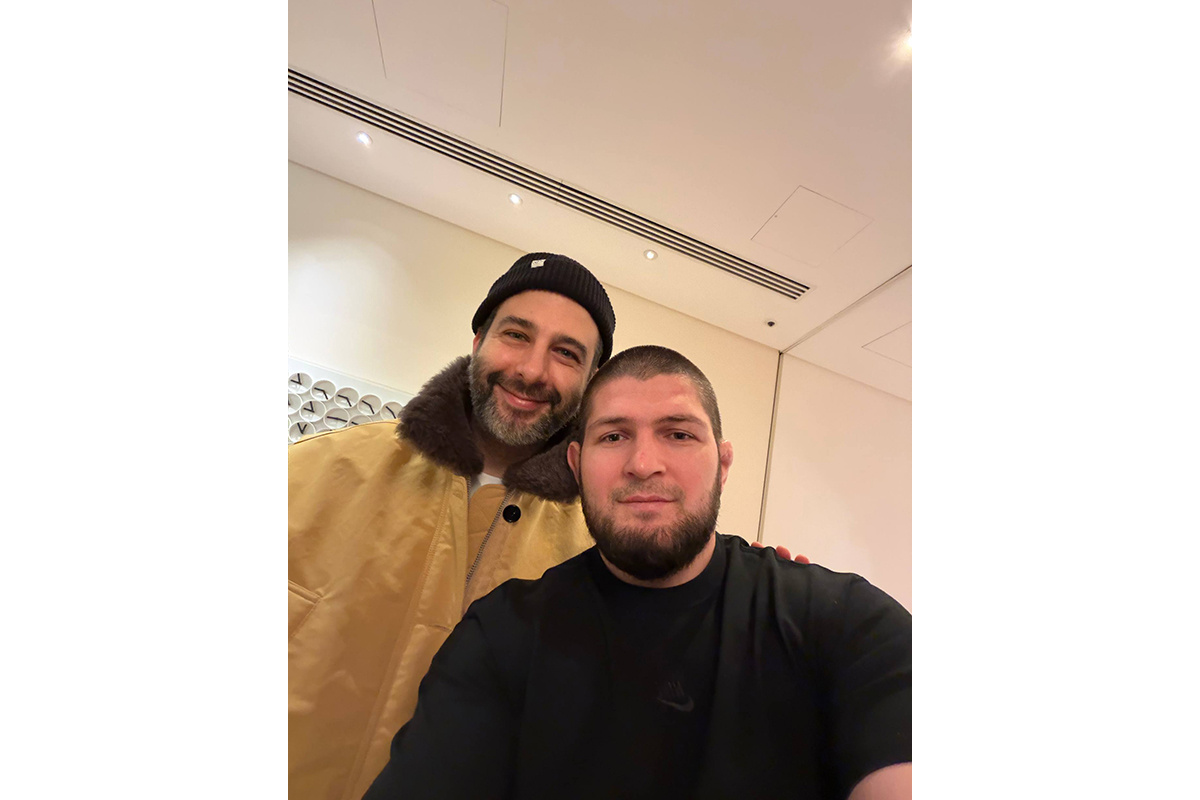 Khabib Nurmagomedov / Telegram📷Хабиб Нурмагомедов и Иван Ургант