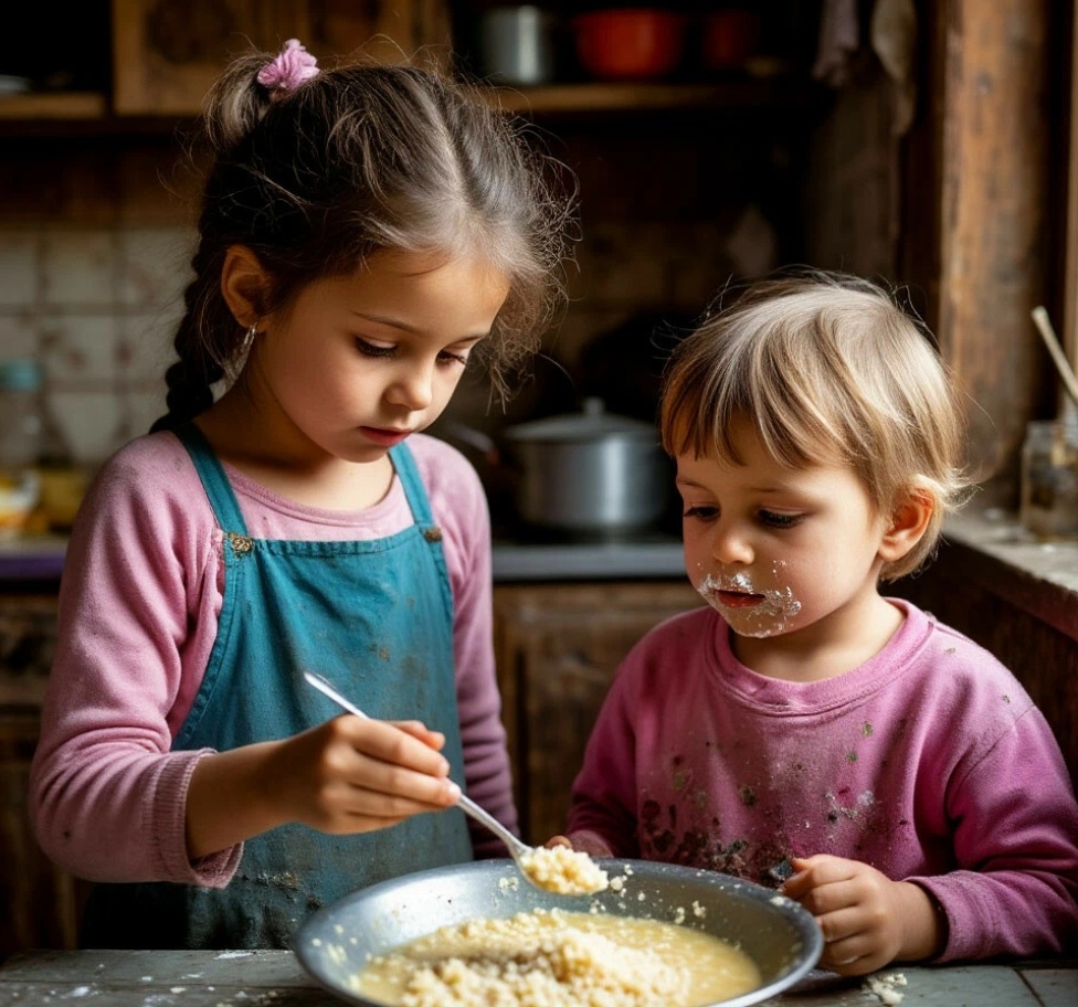 Варя и её братик Фёдор