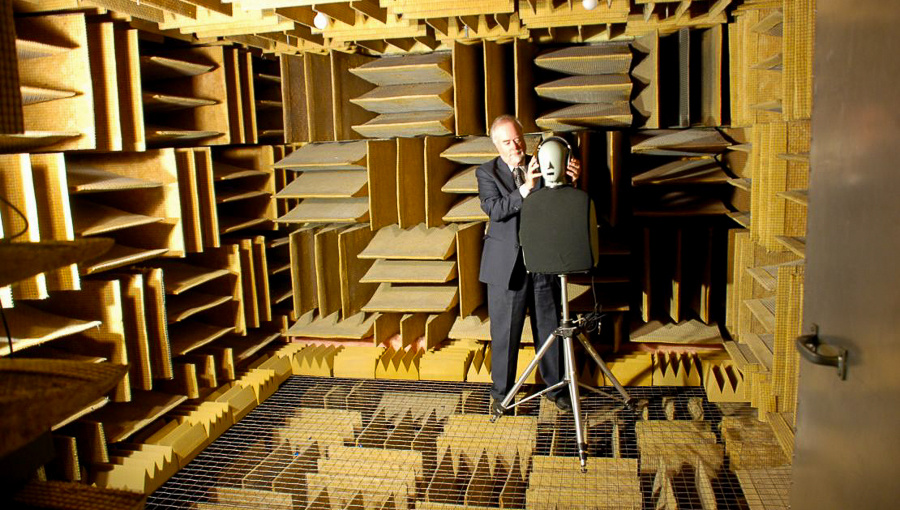 «Глухая» комната - один из неотъемлемых этапов тестирования компонентов (Источник: Orfield Labs)