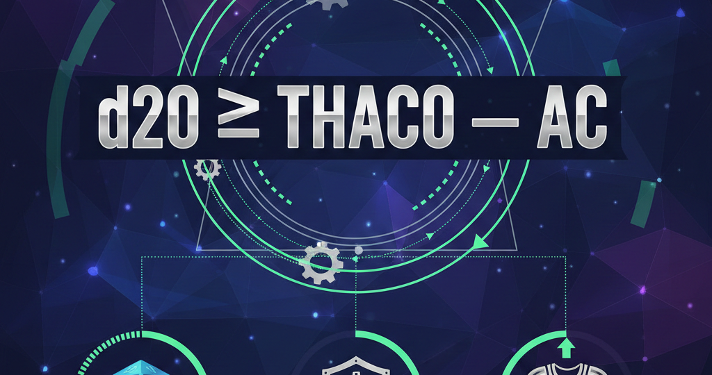 Объясняю ThAC0: почему в D&D раньше плюс был минусом