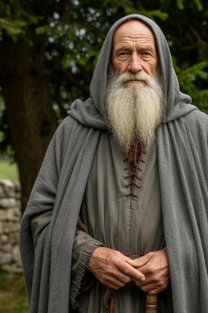 Встретившийся на пути старец. 