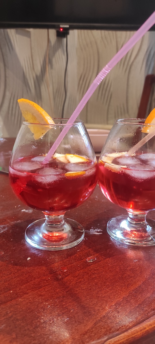 Коктейль на основе Martini fiero