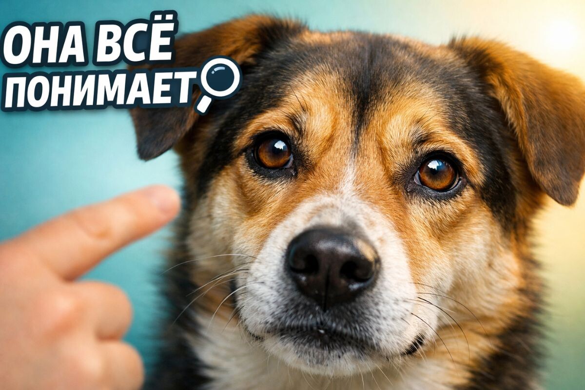 Собака всё понимает 