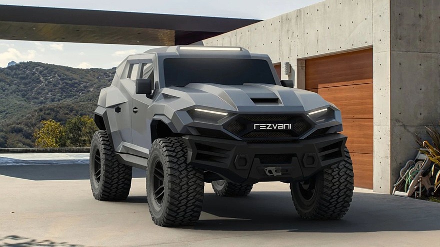    На фото: Rezvani Tank третьего поколения