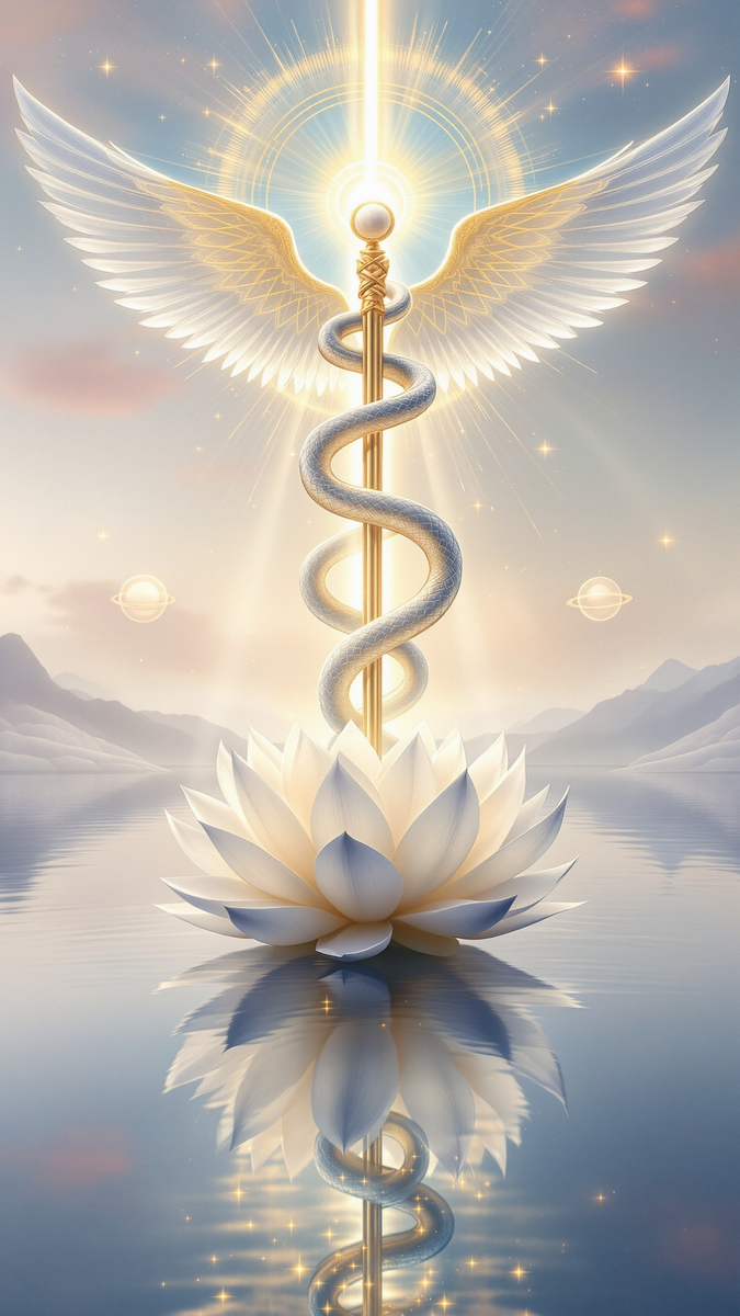 Кадуцей - главный атрибут Меркурия