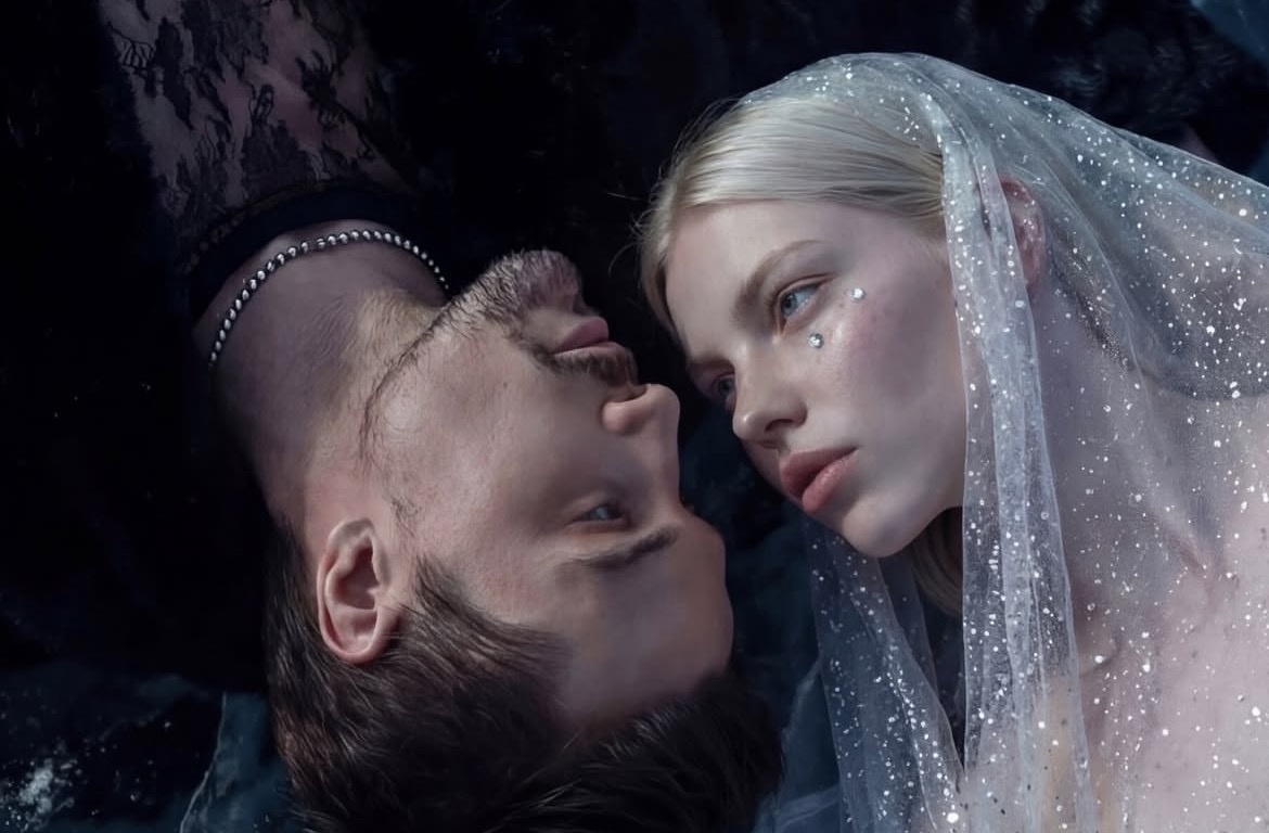 Дима Билан и ИИ-Снегурочка дуэт