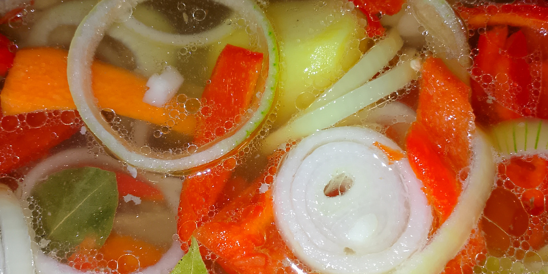 Шурпа из баранины с овощами