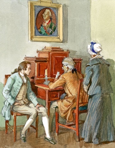 «Капитанская дочка». Иллюстрация А. Иткина