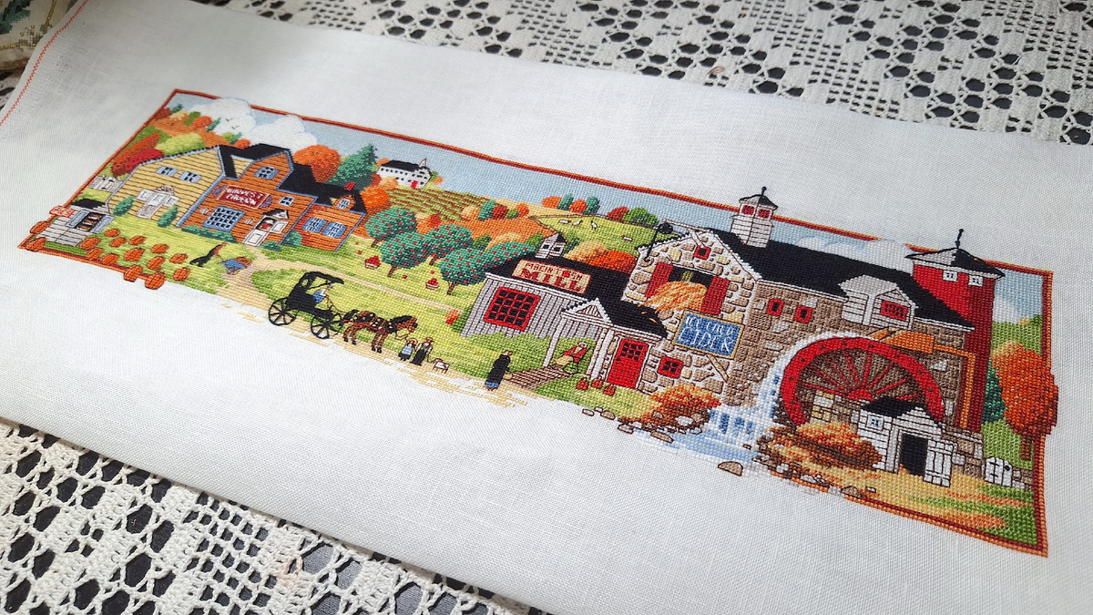 Елена ЦВЕТ: отшив «Macintosh Mill» Dimеnsions 