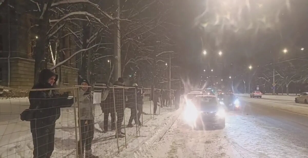    Фото: стоп-кадр видео из телеграм-канала «SOS СПб Снос»