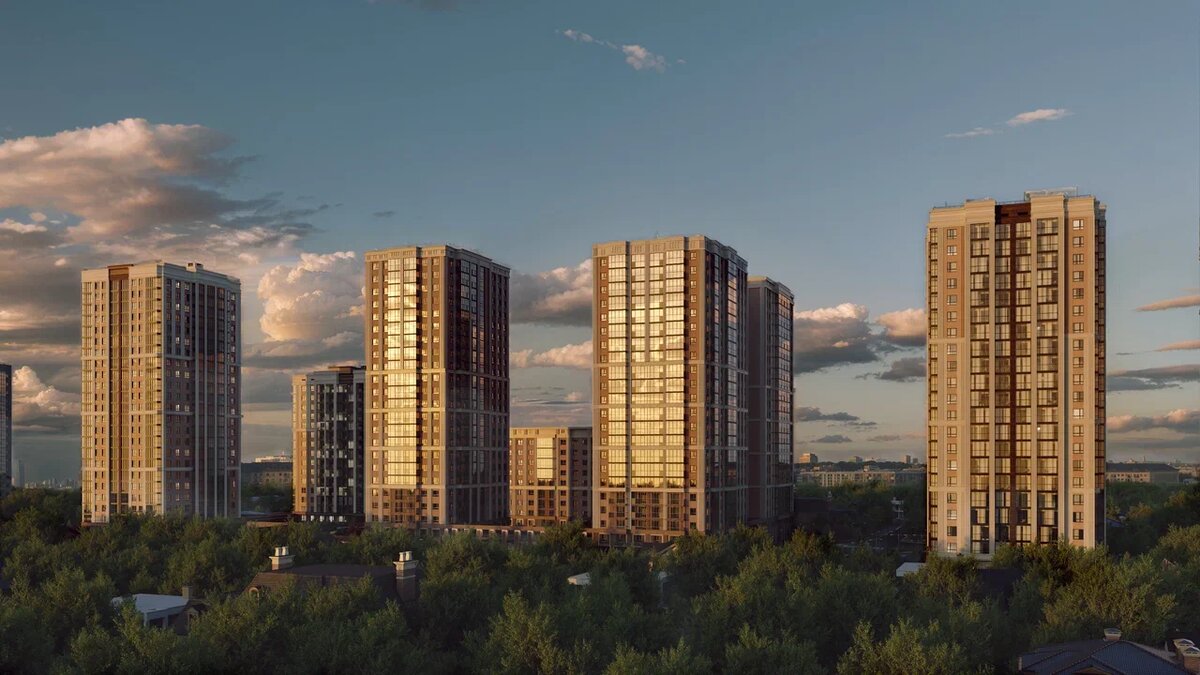 Фотоархив ГК СМСС. Визуализация ЖК «Калининский квартал»