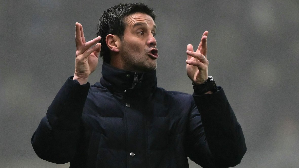    Главный тренер «Интера» Кристиан Киву. AFP