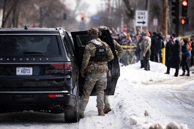    Полиция На месте происшествия через несколько часов после стрельбы. Фото: en.wikipedia.org