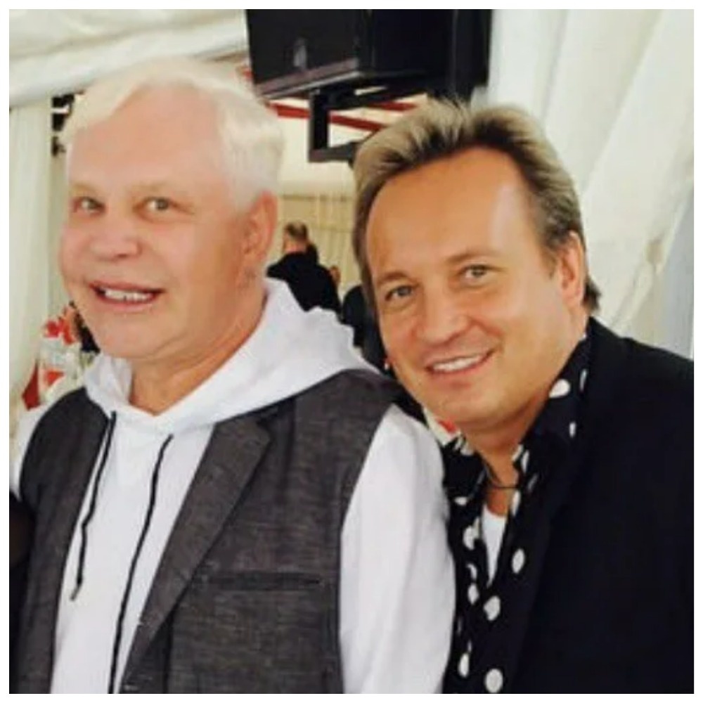 Директор певца Сергей Горох с своим подопечным Борисом Моисеевым. Они стали друзьями