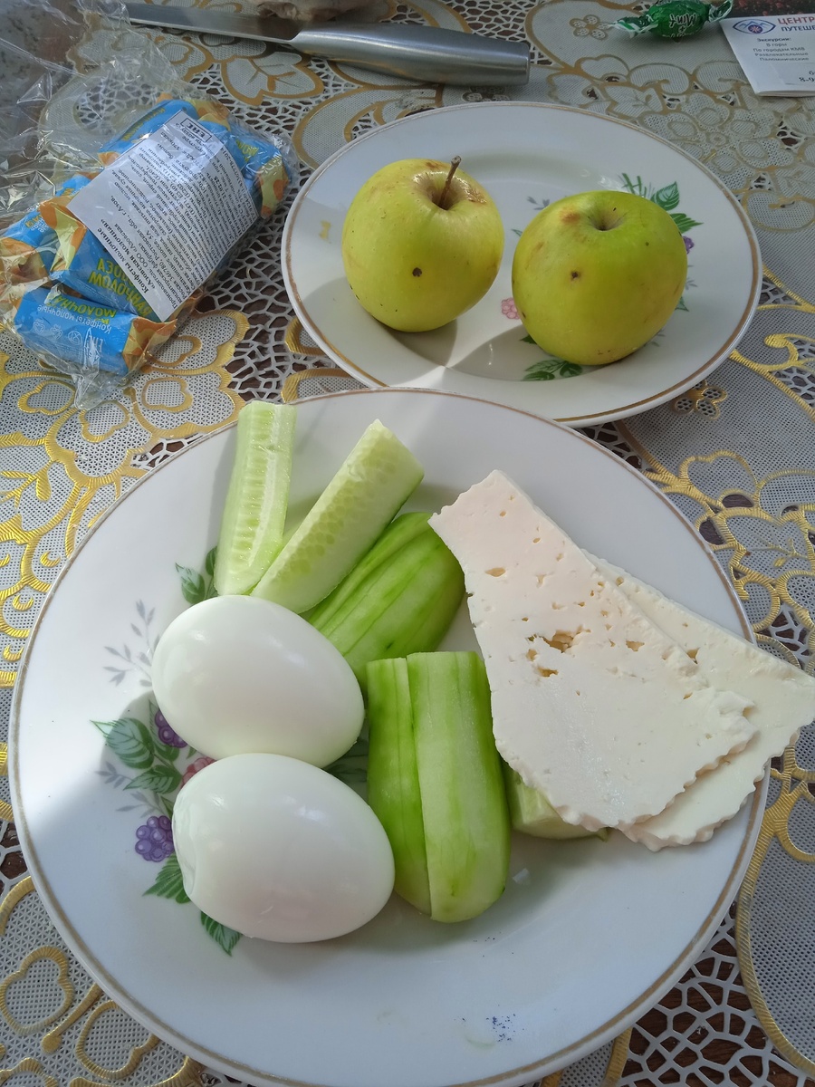 Один из моих завтраков. Фото автора.