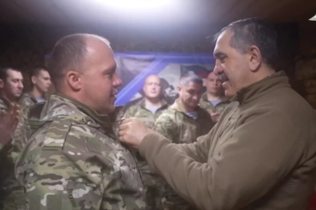    Псковские десантники получили боевые награды