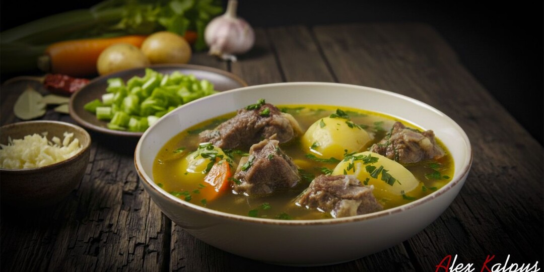 Арталас цвниани – грузинский суп из говяжьей голени: секреты древнего рецепта