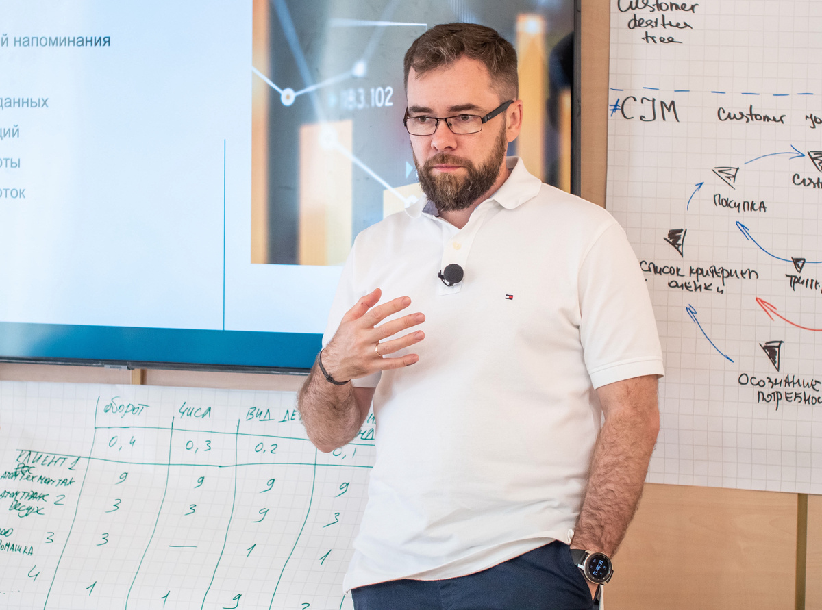 Алексей Юсов - заведующий лаборатории прикладных продаж и маркетинга школы бизнеса МИРБИС