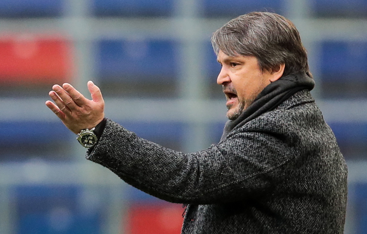    Главный тренер махачкалинского "Динамо" Вадим Евсеев  Сергей Бобылев/ТАСС