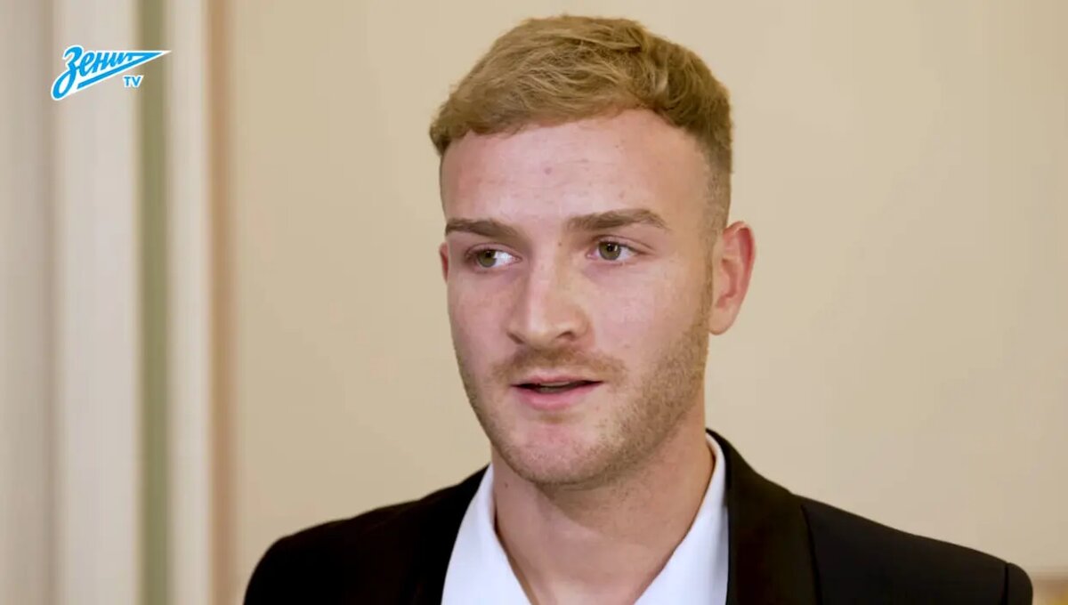    Лусиано Гонду. Фото: скриншот из видео пресс-службы Зенита.