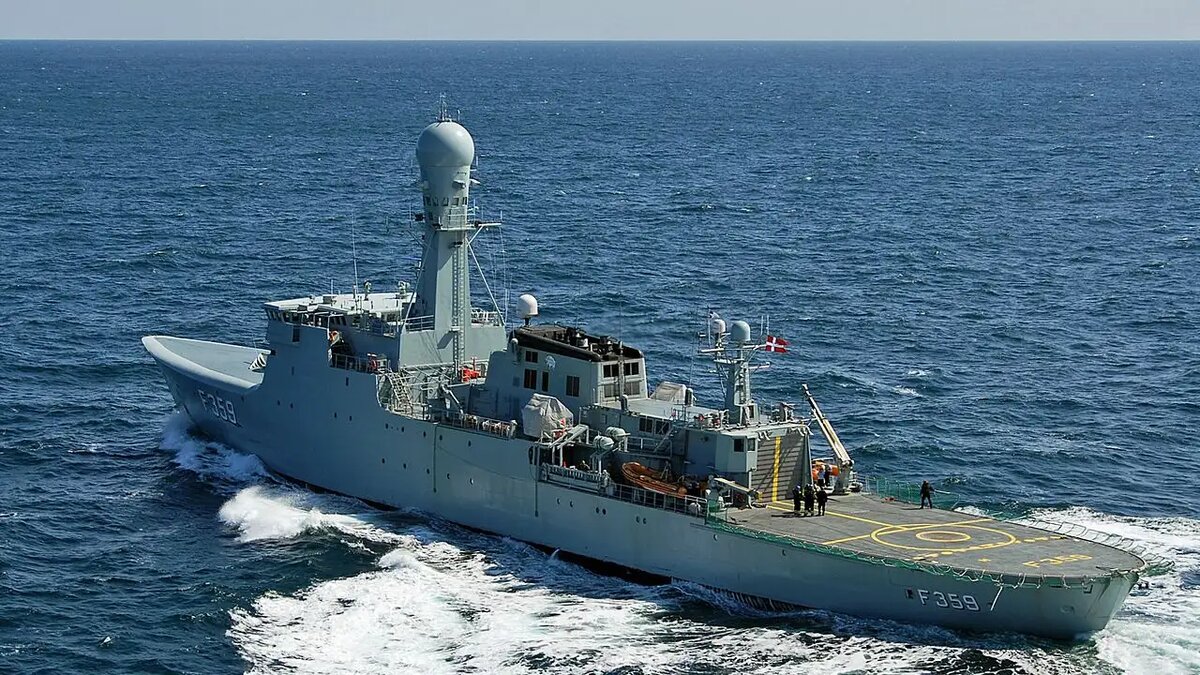    Датский военный корабль © wikipedia.org