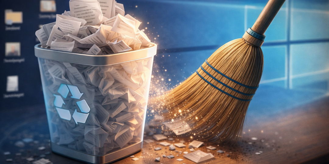 Встроенный дворник Windows: как заставить систему саму убирать за собой