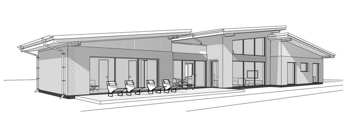 Проект загородного дома Hi318